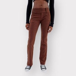 URBAN OUTFITTERS Low Rise Houndstooth Flare Pants 🆕